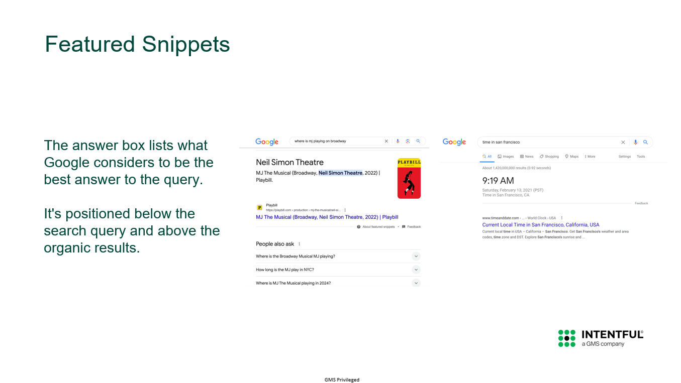 Featured Snippets