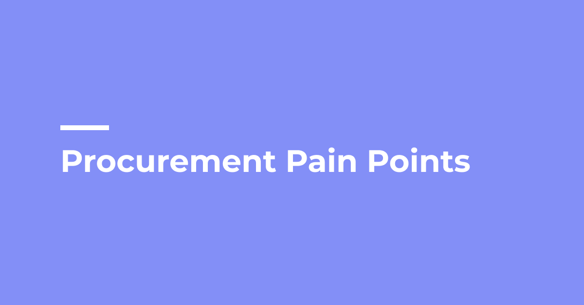 Intentful_Procurement Pain Points